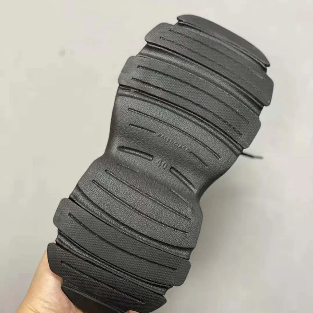 Balenciaga HD Lace for Unisex in up Sneaker in Black Balenciaga HD Lace for Unisex in up Sneaker in Black