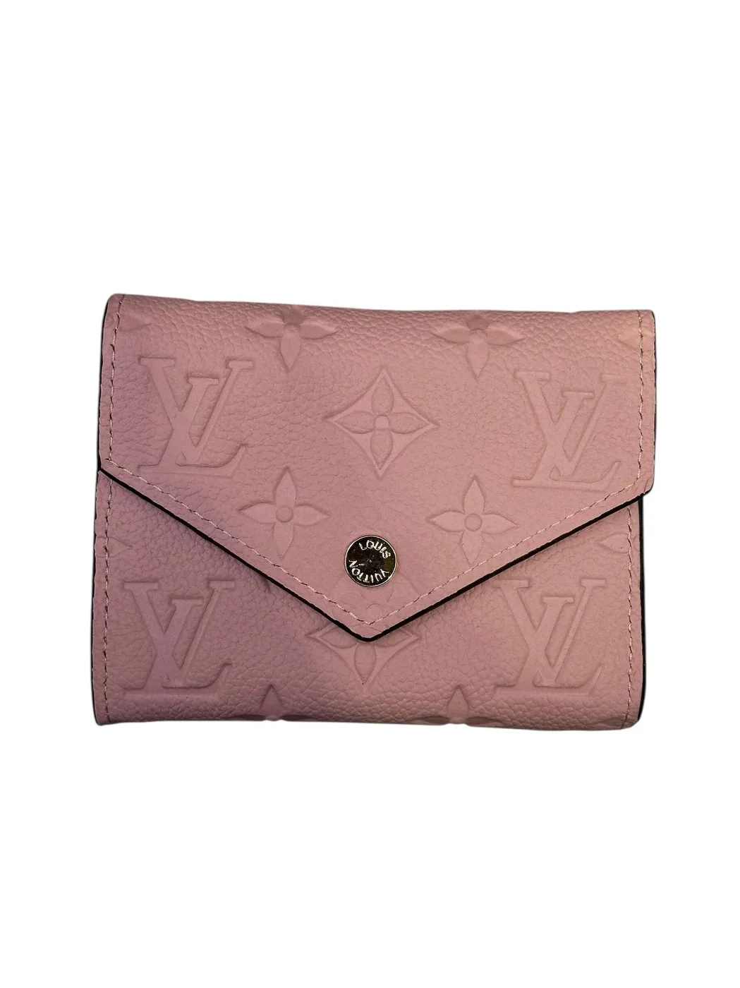 Victorine Wallet Pink Monogram