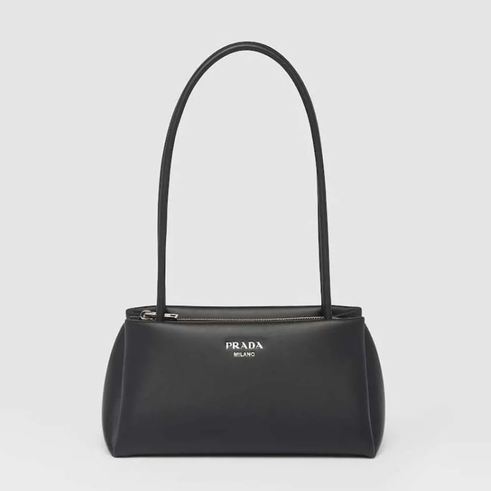 Prada Small Leather Bag for Women in Black Prada Small Leather Bag for Women in Black