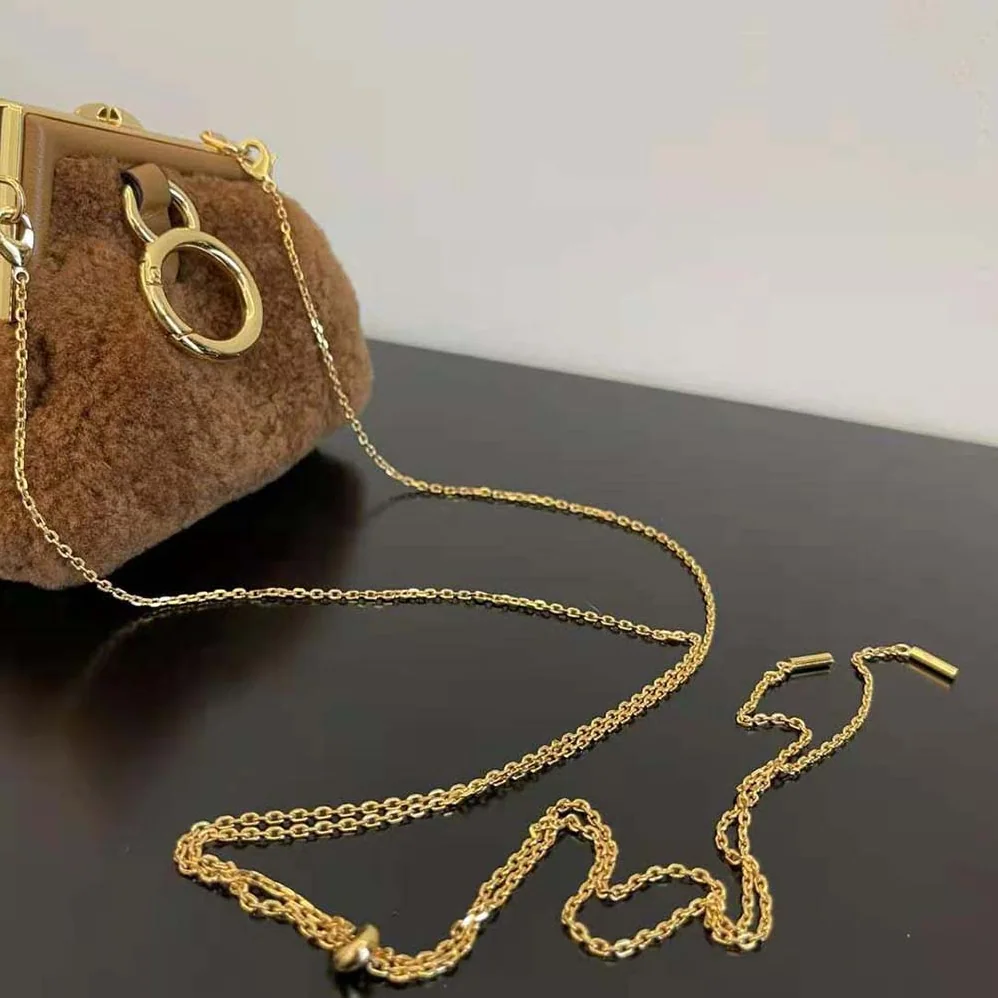 Fendi Nano Fendi First Beige Sheepskin Charm for Women Fendi Nano Fendi First Beige Sheepskin Charm for Women