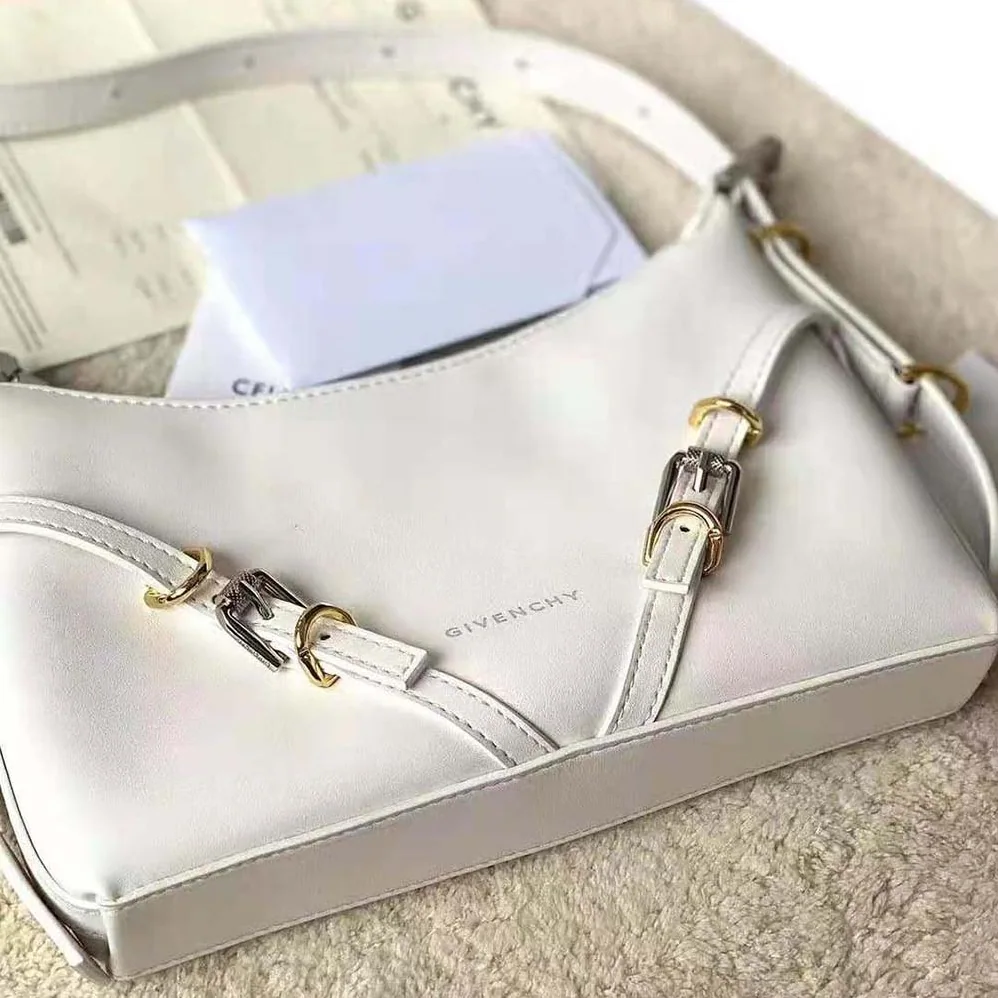Givenchy Mini Voyou Bag in Leather for Women in White
