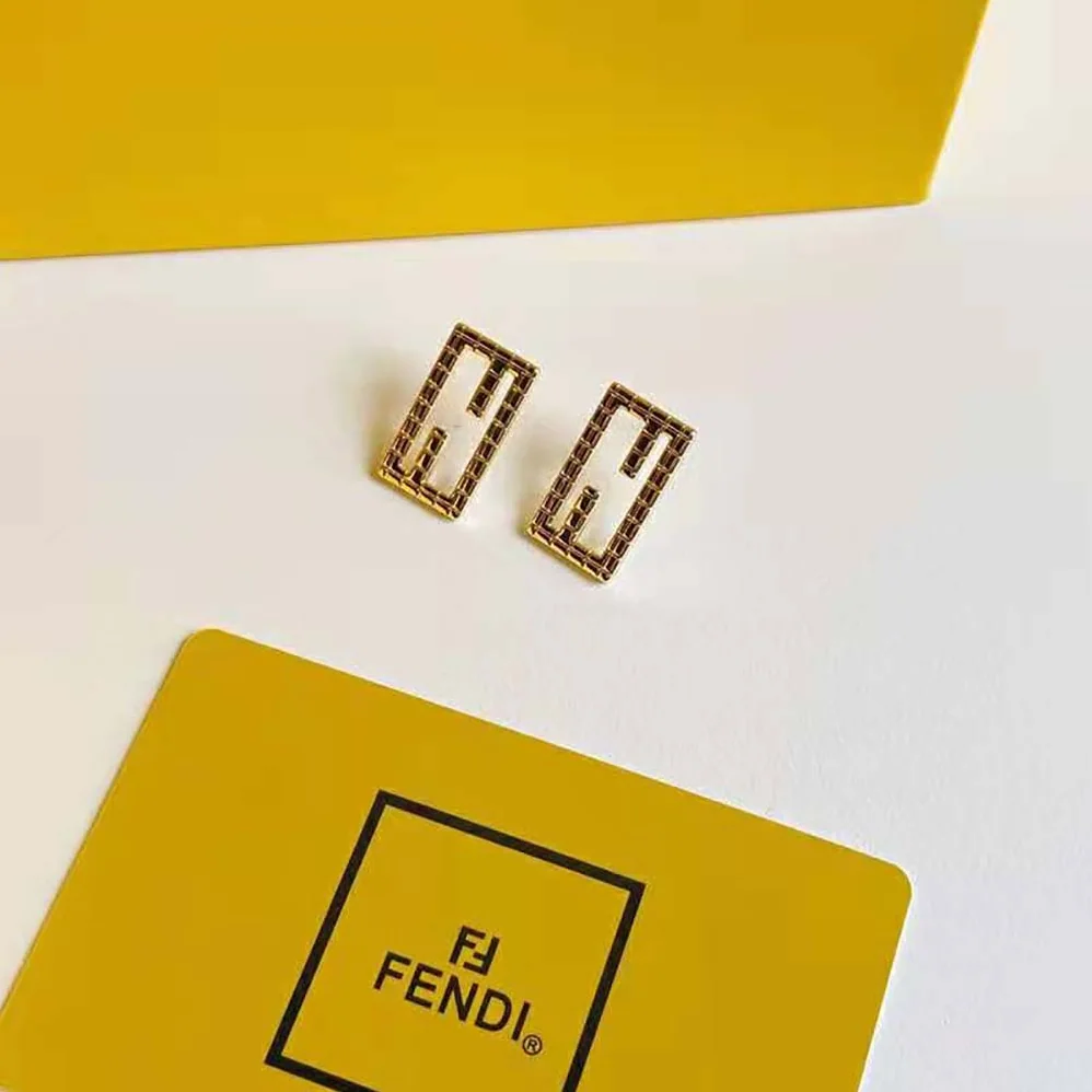 Fendi Baguette Gold for Women in color Earrings Fendi Baguette Gold for Women in color Earrings