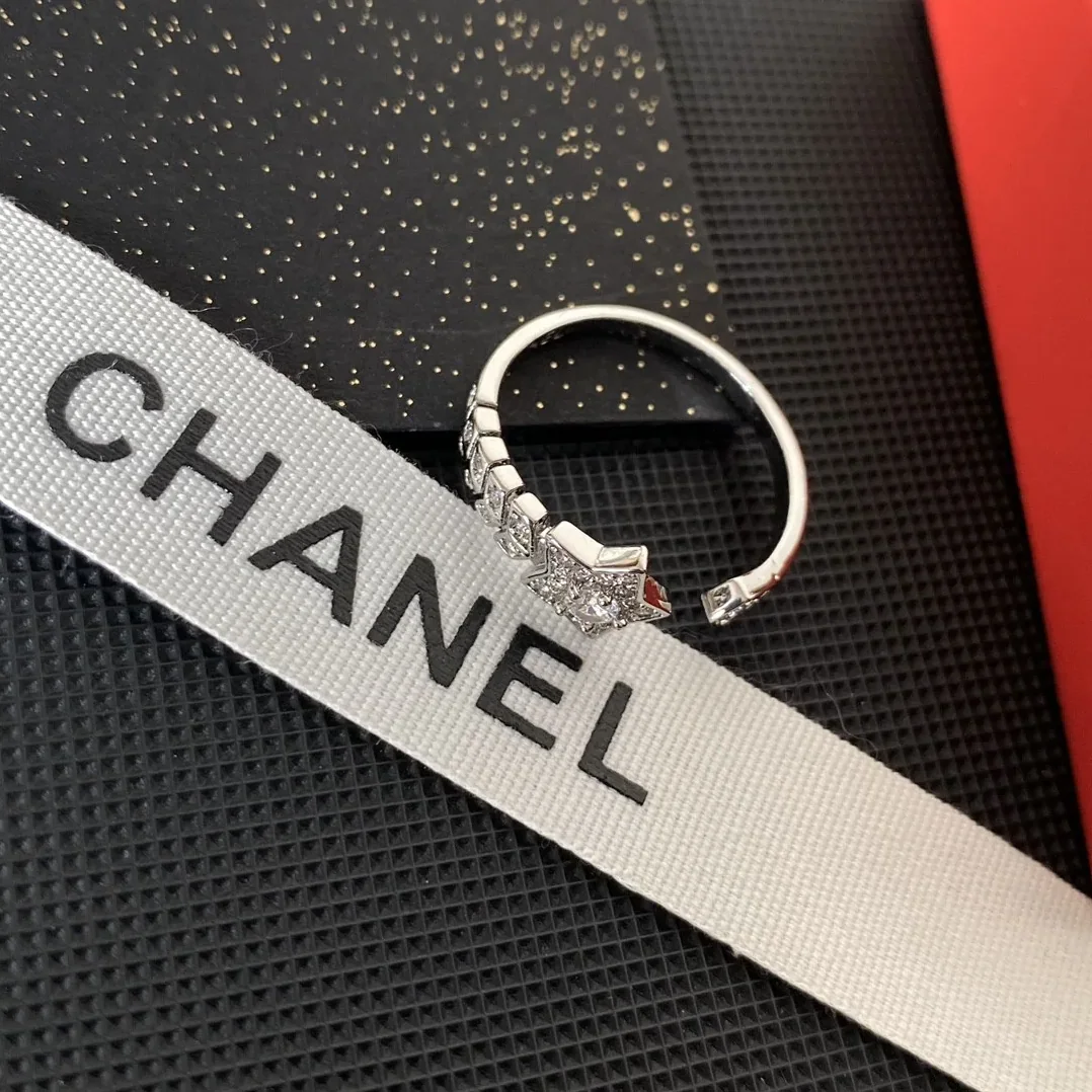 Chanel Coco Rings Silver
