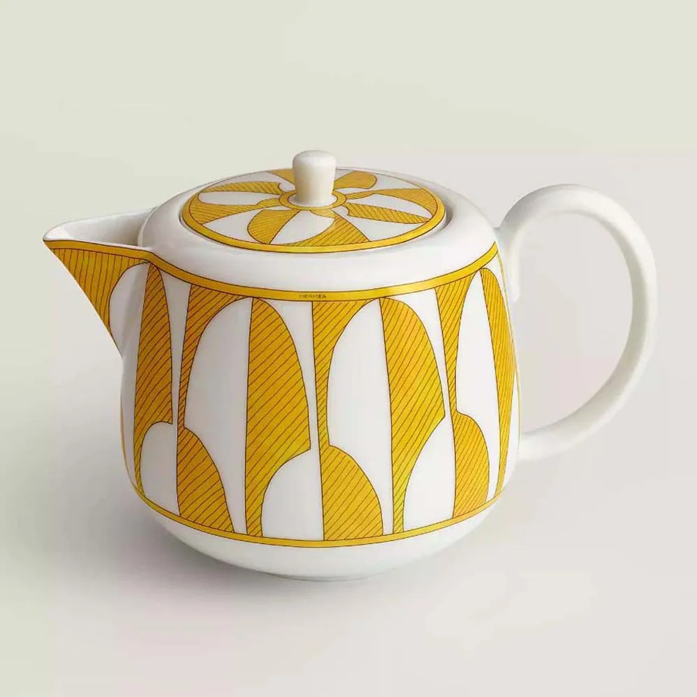 Hermes Soleil D'Hermes Teapot for Unisex Hermes Soleil D'Hermes Teapot for Unisex