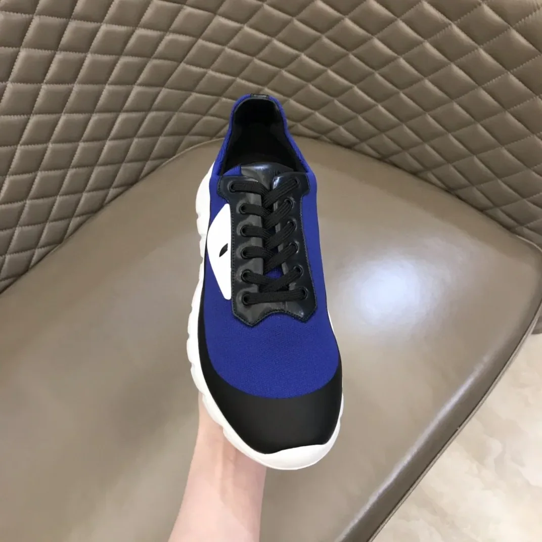 Fendi Force Black in Blue Sneakers