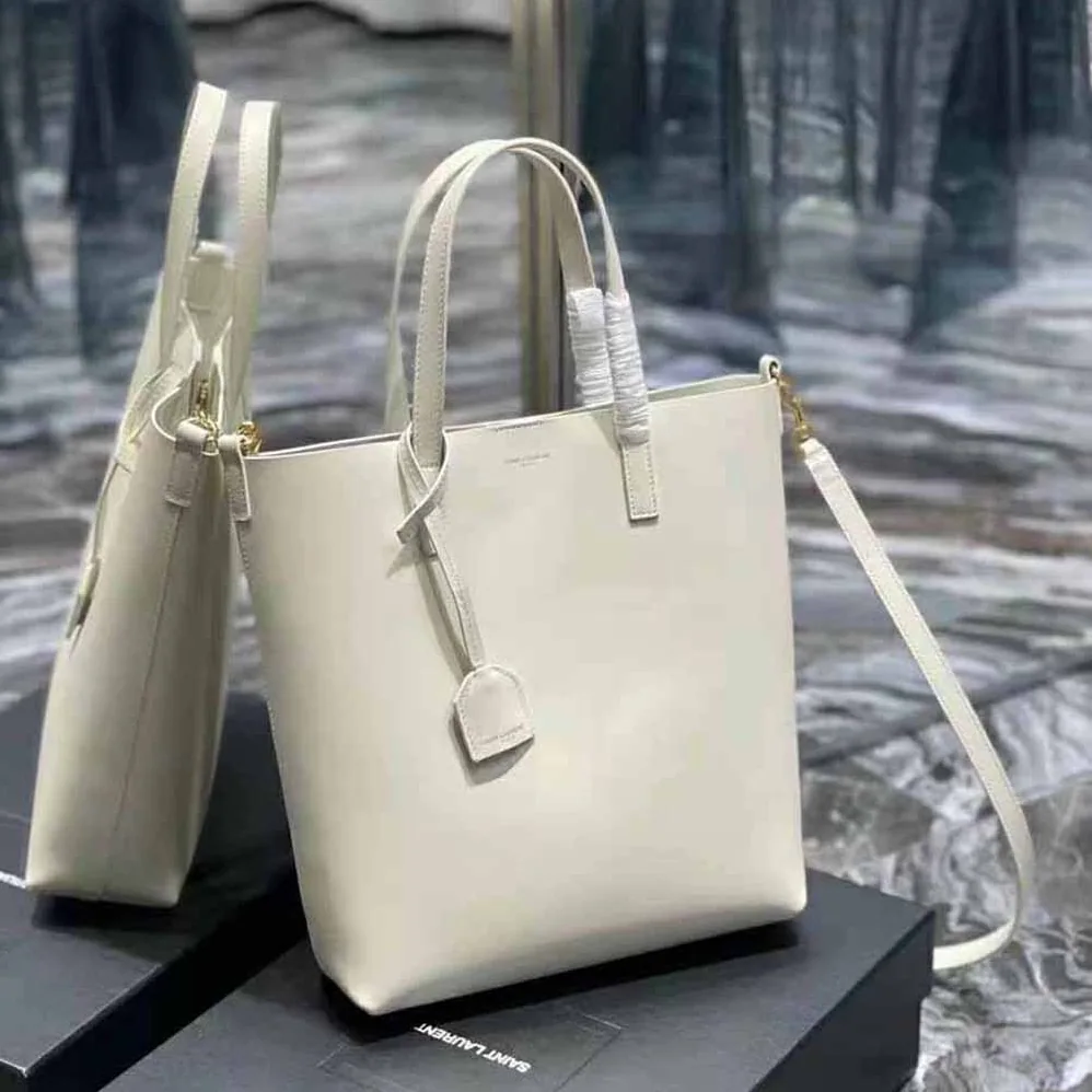 Saint Laurent YSL Saint Laurent Toy Shopping Bag in Supple Leather for Women Saint Laurent YSL Saint Laurent Toy Shopping Bag in Supple Leather for Women