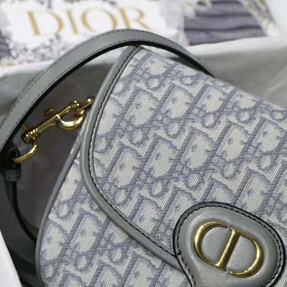 Dior Medium Dior Bobby Bag Gray Dior Oblique Jacquard for Women Dior Medium Dior Bobby Bag Gray Dior Oblique Jacquard for Women