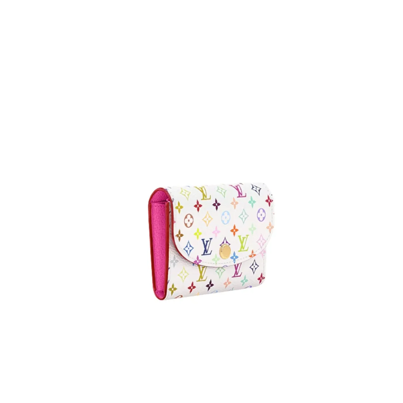 Louis Vuitton LV x TM Rosalie Coin Purse Wallet Multicolored / Louis Vuitton LV x TM Rosalie Coin Purse Wallet Multicolored /