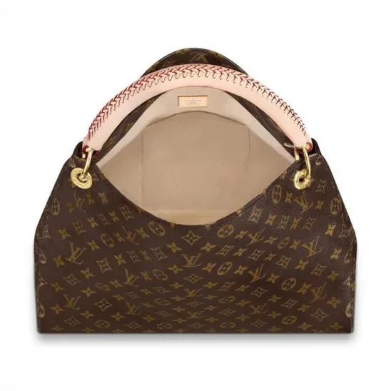 Louis Vuitton Artsy GM Tote Bag in Brown Gold Hardware