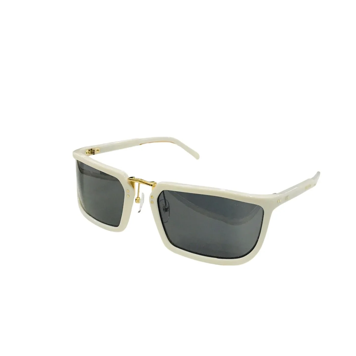 Prada Oval Sunglasses White Prada Oval Sunglasses White