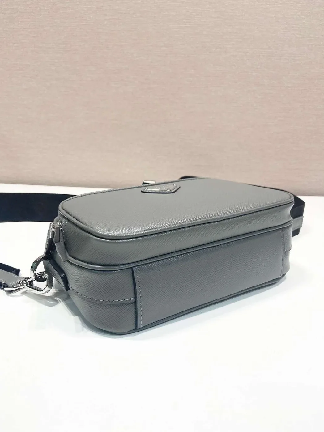Prada Brique Saffiano Bag Grey /