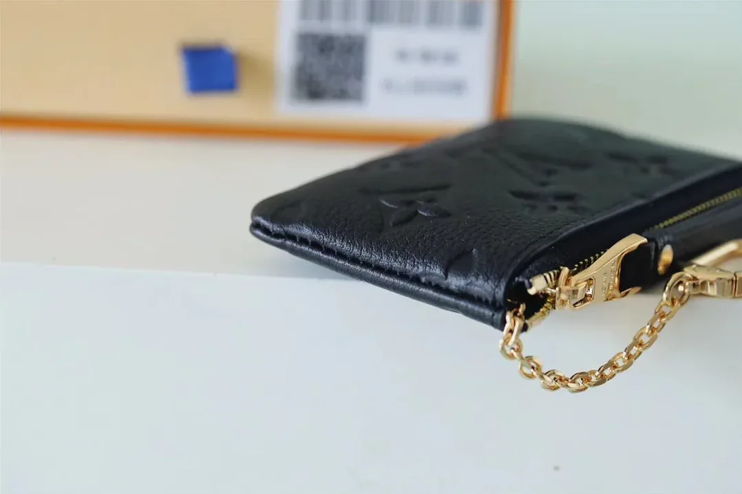 Louis Vuitton Key Pouch Monogram Empreinte Black Louis Vuitton Key Pouch Monogram Empreinte Black