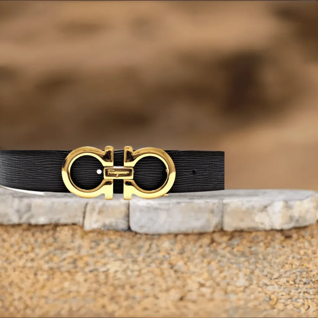 Black Adjustable Belt