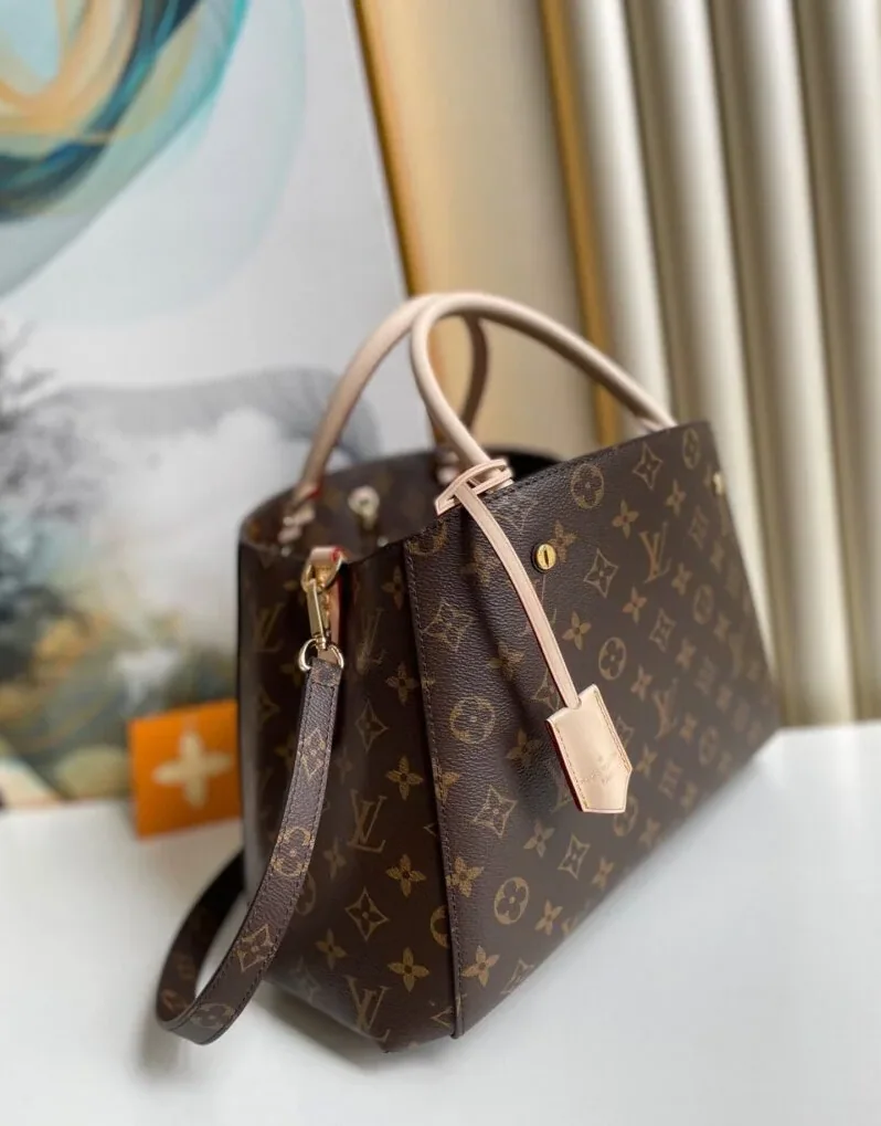 Louis Vuitton Montaigne MM Monogram Canvas Brown Louis Vuitton Montaigne MM Monogram Canvas Brown