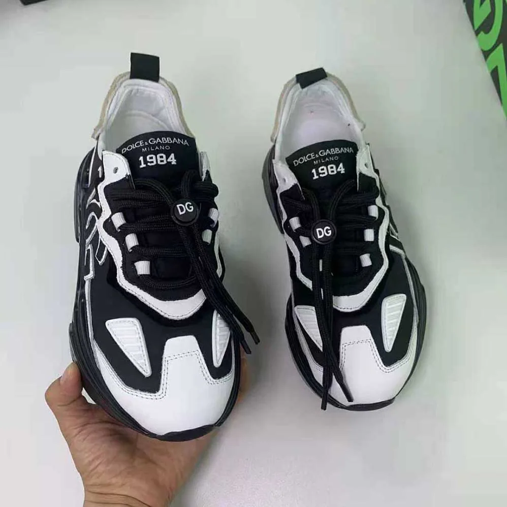 Dolce Gabbana D&G Mixed for Men in Materials Daymaster Sneakers