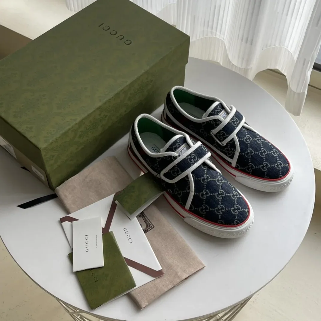 Gucci Tennis 1977 Sneaker Blue for Men