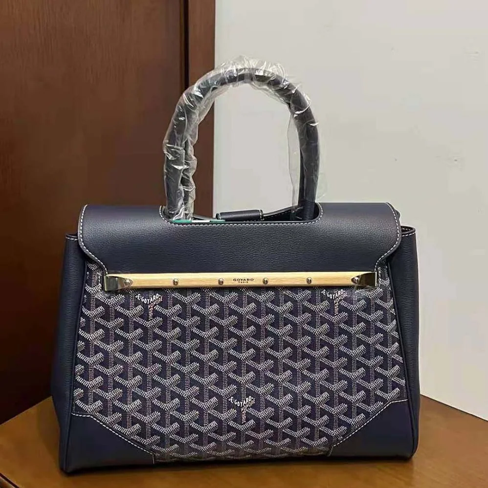 Goyard Saïgon Tote Bag for Women in Navy