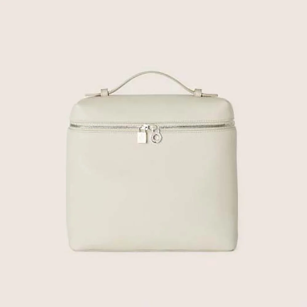 Loro Piana Extra Pocket Backpack L23.5 in White Loro Piana Extra Pocket Backpack L23.5 in White