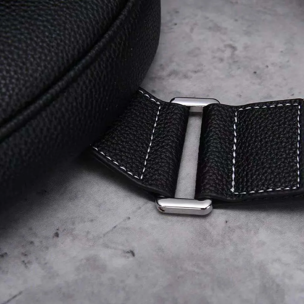 Dior Saddle Bag in Black Calfskin for Men