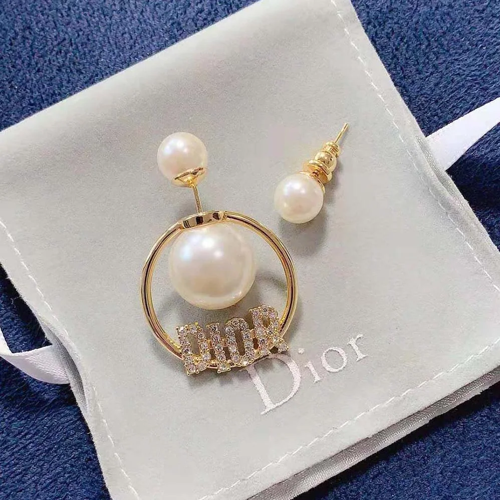 Dior Tribales Earrings Gold for Women in Finish Metal