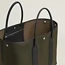 Hermes Garden Party 49 Voyage Bag Toupe in Noir /