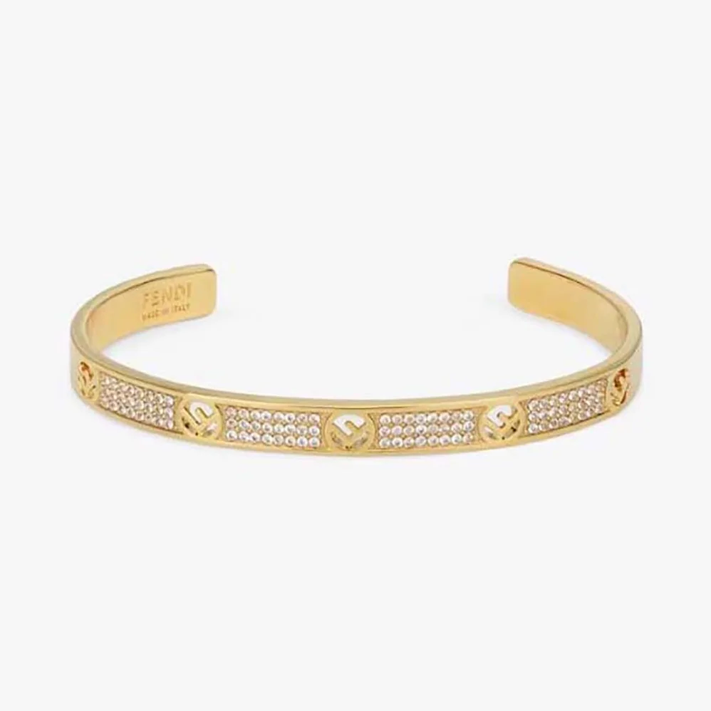 Fendi F Is Fendi Bracelet Gold for Women in coloured Fendi F Is Fendi Bracelet Gold for Women in coloured