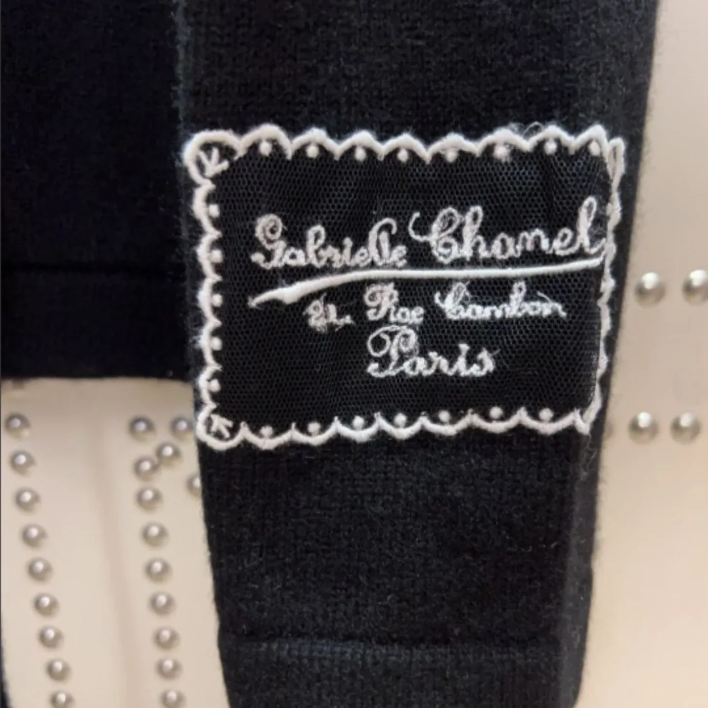 Chanel Belted Jacket With Buttons Black Chanel Belted Jacket With Buttons Black
