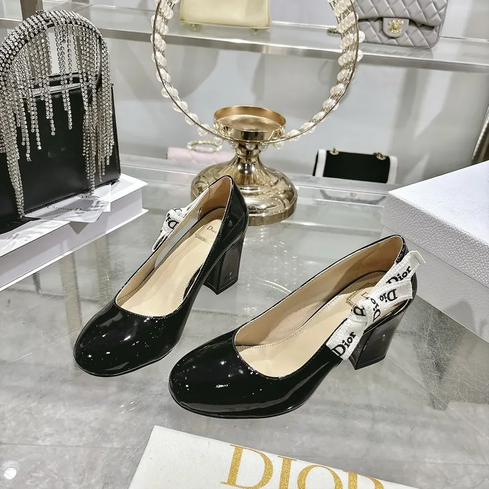 Dior J'Adior Pump Black Patent Calfskin for Women