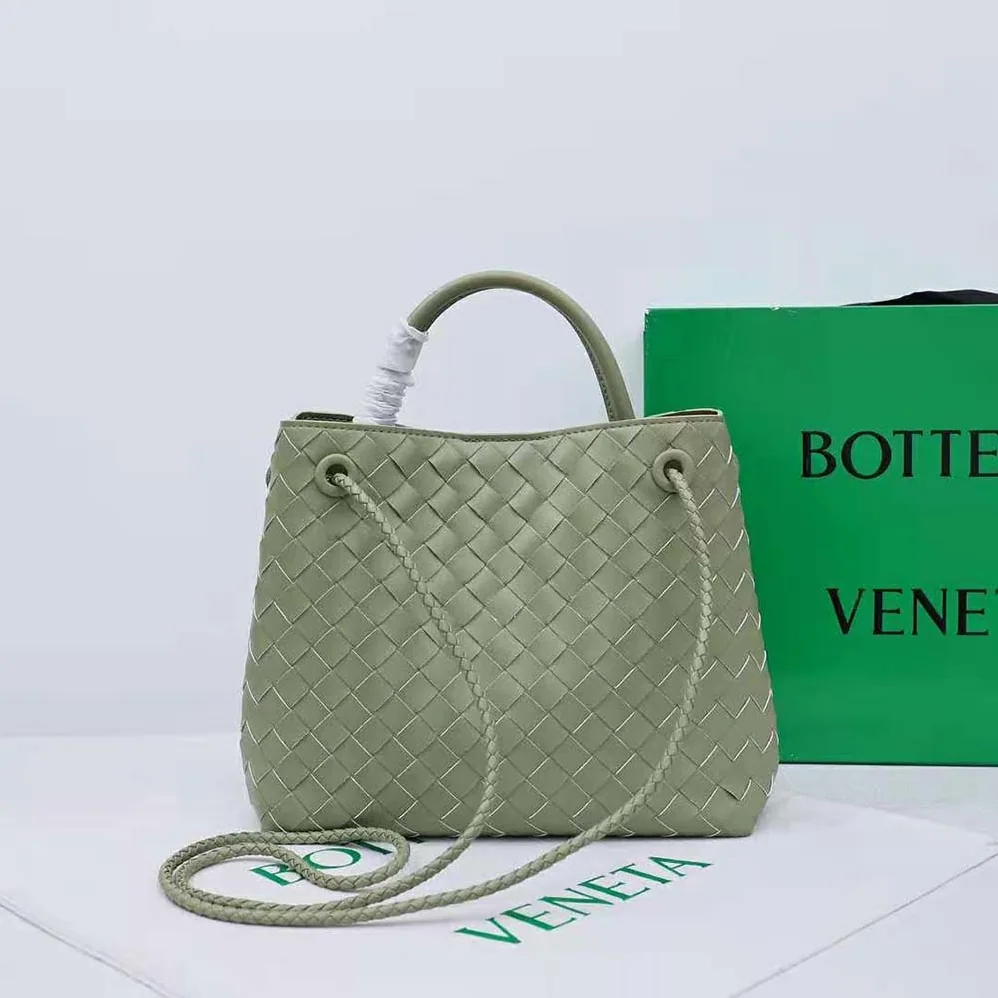 Bottega Veneta Small Andiamo in Lambskin Leather for Women in Yellow Bottega Veneta Small Andiamo in Lambskin Leather for Women in Yellow