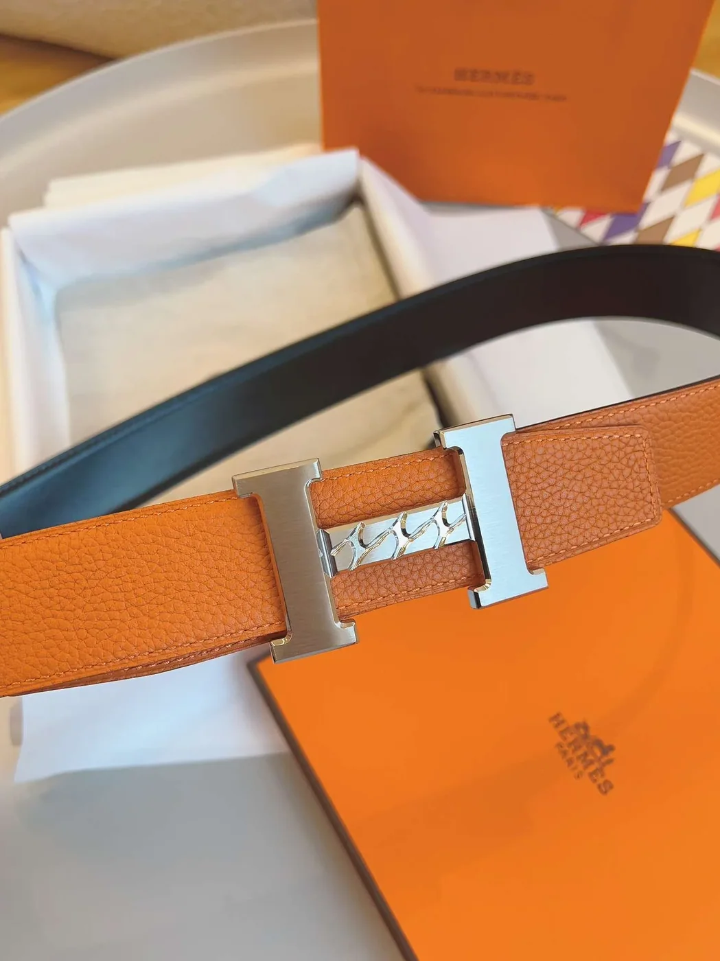 Hermes Constance Belt Buckle Brown Hermes Constance Belt Buckle Brown