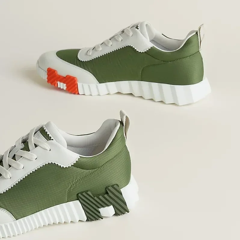 Hermes Bouncing Sneakers Matcha in White Hermes Bouncing Sneakers Matcha in White