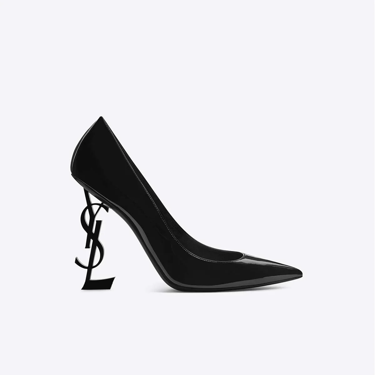 Saint Laurent YSL Opyum 110 Pump Black Patent Leather for Women in Black Saint Laurent YSL Opyum 110 Pump Black Patent Leather for Women in Black