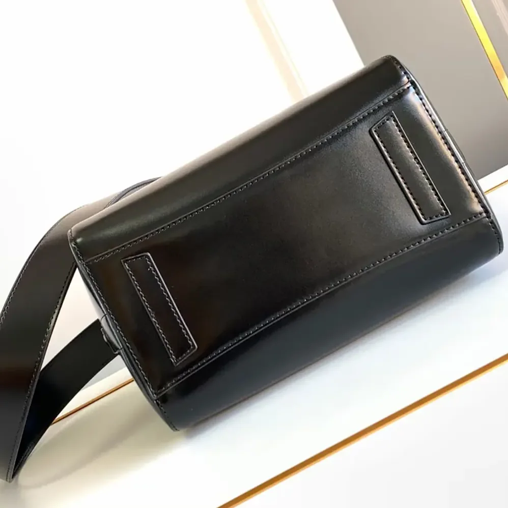 Givenchy Mini Antigona Bag in Box Leather for Women in Black