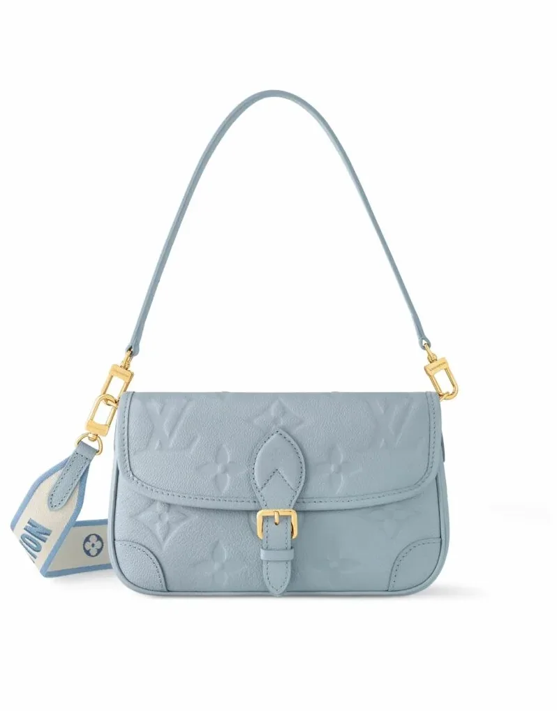 Louis Vuitton Diane Monogram Empreinte Blue / Louis Vuitton Diane Monogram Empreinte Blue /