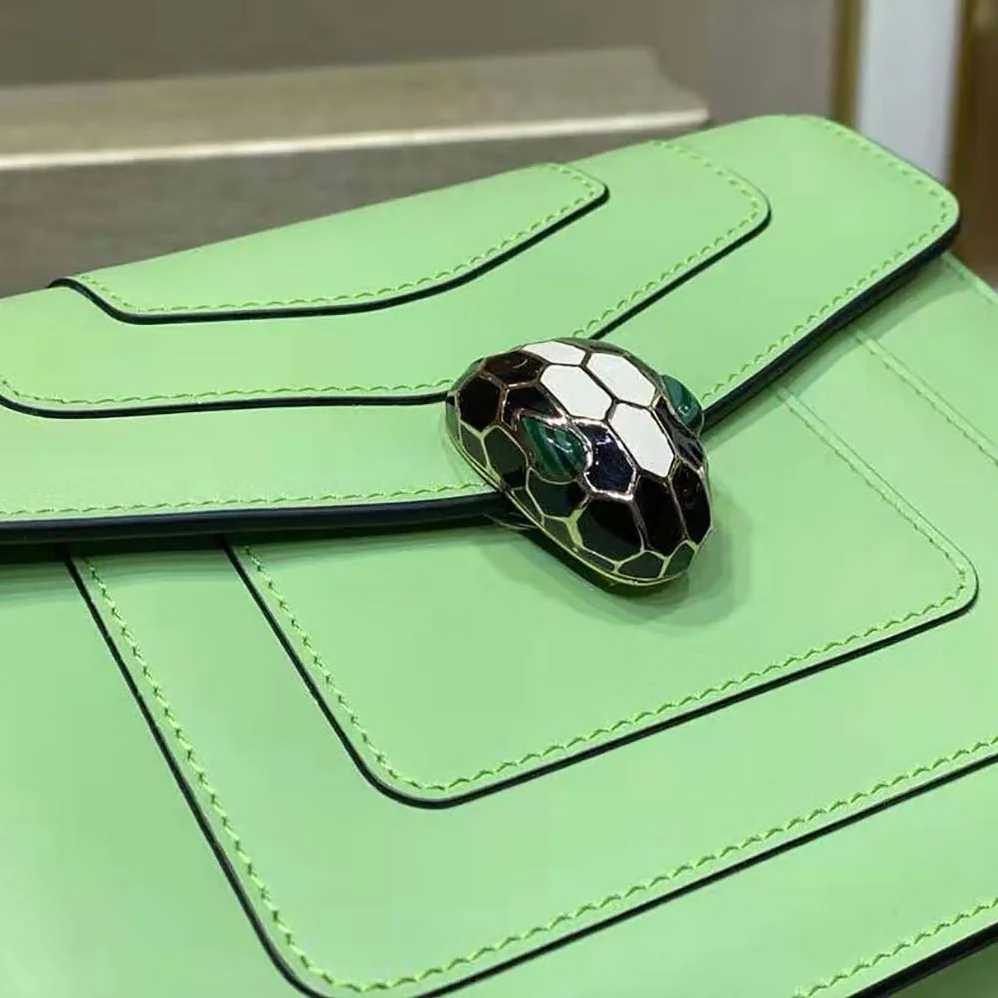 Bvlgari Serpenti Forever Crossbody Bag for Women in Green