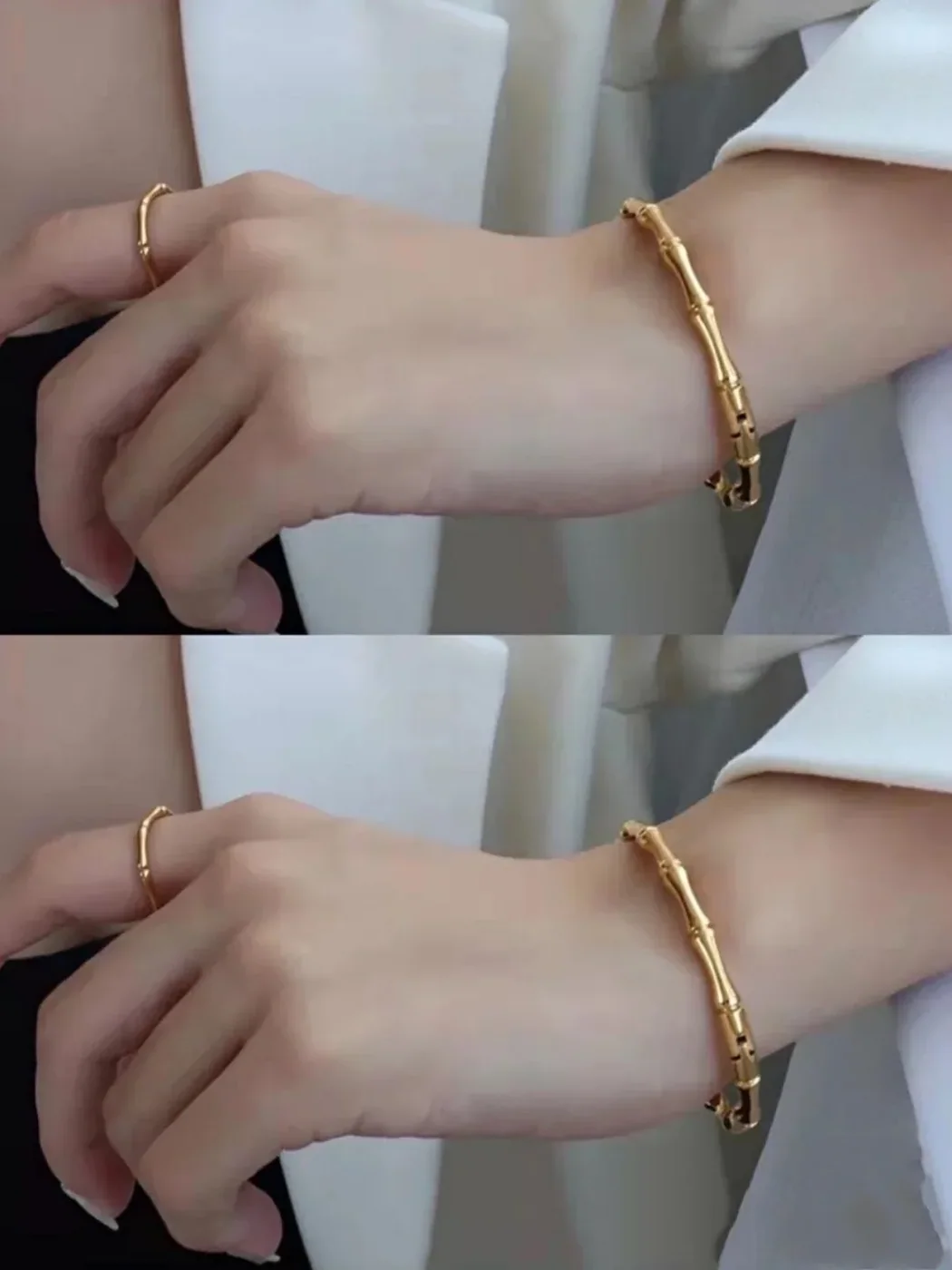 Gucci Bamboo Bracelet Gold