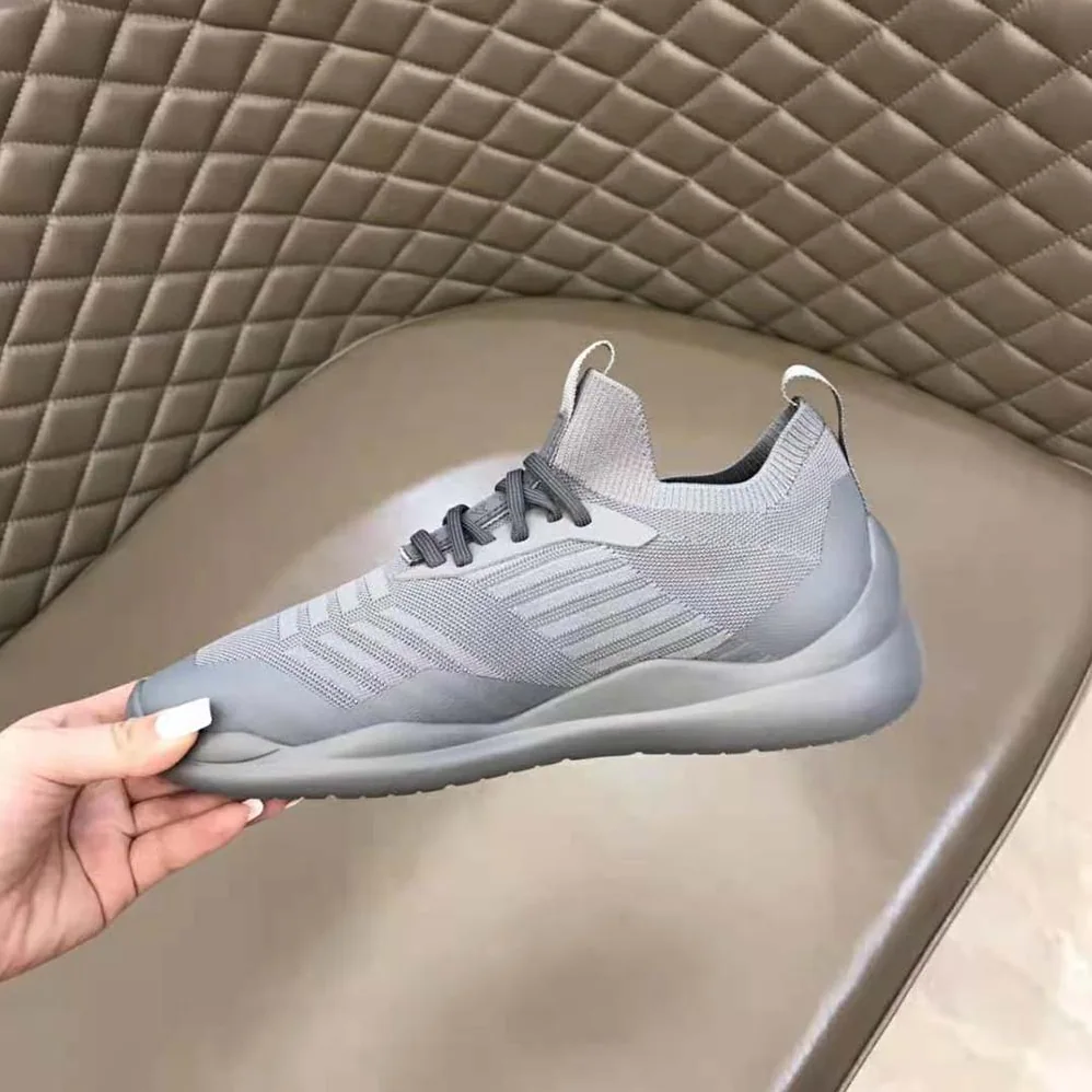 Prada Toblach Technical Fabric Sneakers for Unisex in Gray Prada Toblach Technical Fabric Sneakers for Unisex in Gray