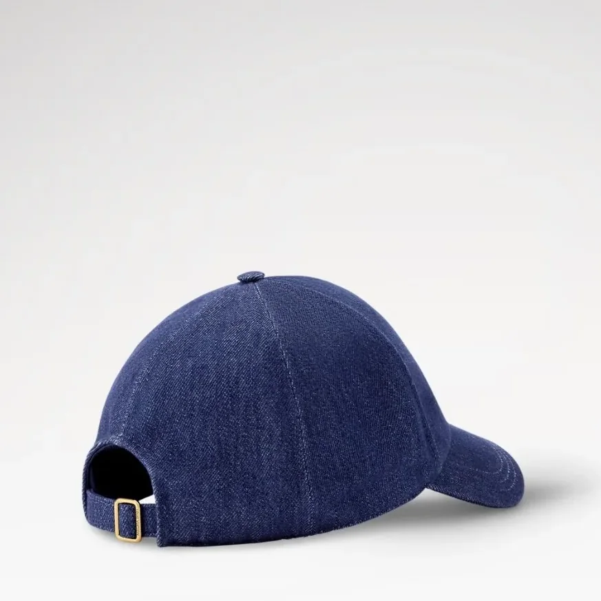 Louis Vuitton LV Script Cap Denim Blue