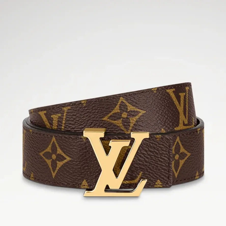 Louis Vuitton LV Initiales Reversible Belt Red
