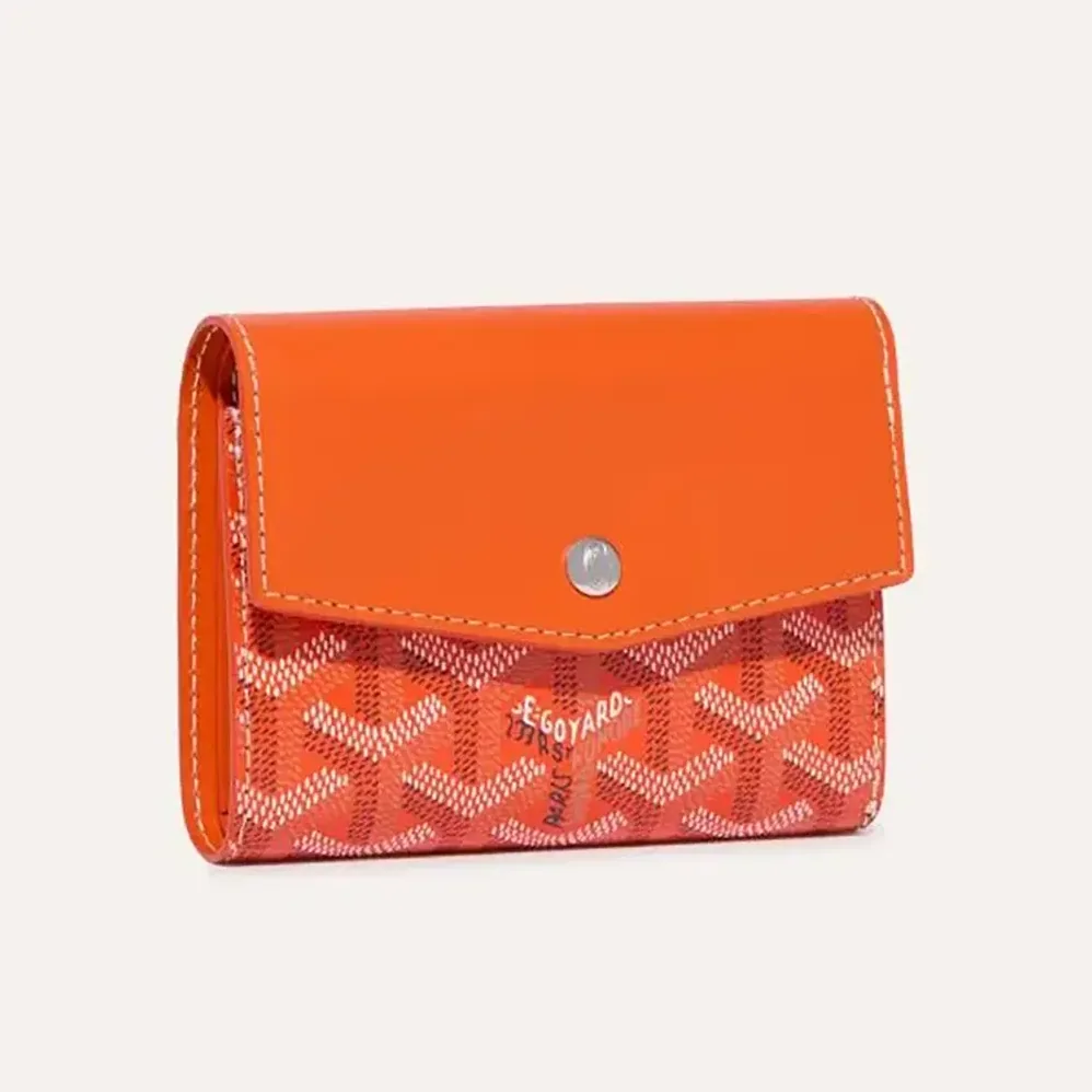 Goyard Saint Gabrie Wallet for Unisex in Orange