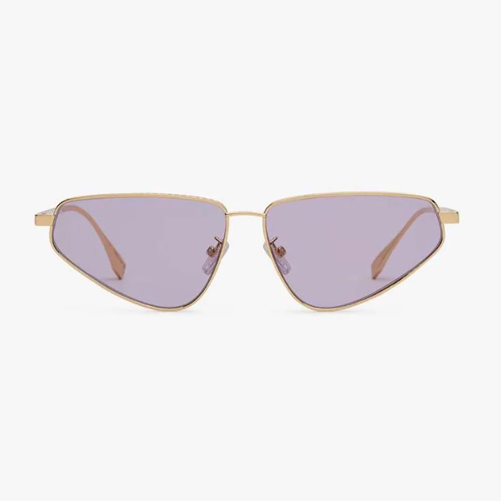 Fendi FF Sunglasses with Purple Lenses for Women Fendi FF Sunglasses with Purple Lenses for Women