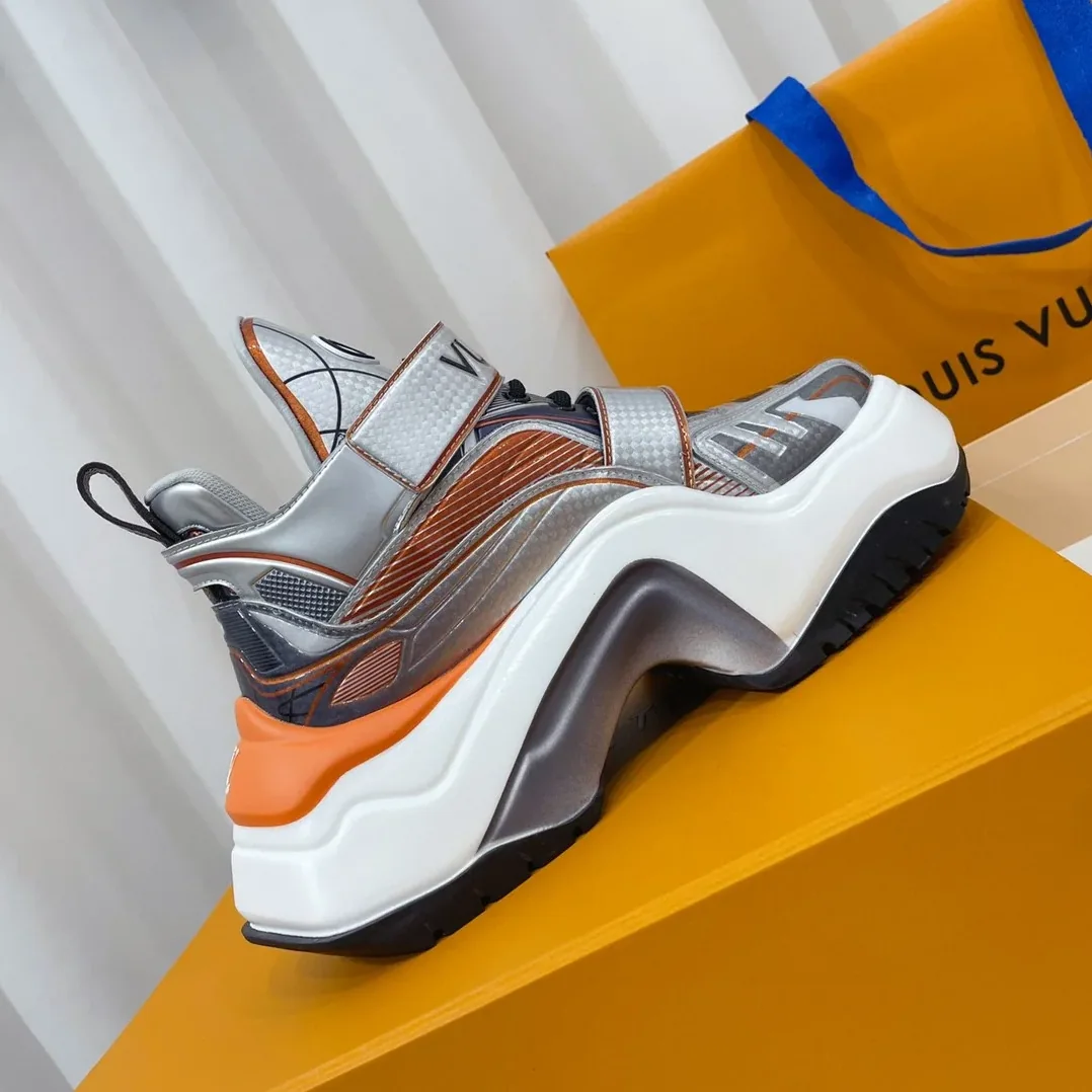 Louis Vuitton LV Archlight 2.0 Platform Sneaker Silver 1AB143 Louis Vuitton LV Archlight 2.0 Platform Sneaker Silver 1AB143