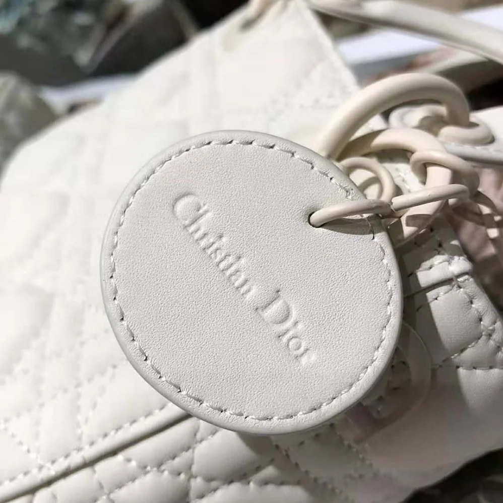 Dior Mini Lady Dior Bag Latte Ultramatte Cannage Calfskin for Women Dior Mini Lady Dior Bag Latte Ultramatte Cannage Calfskin for Women
