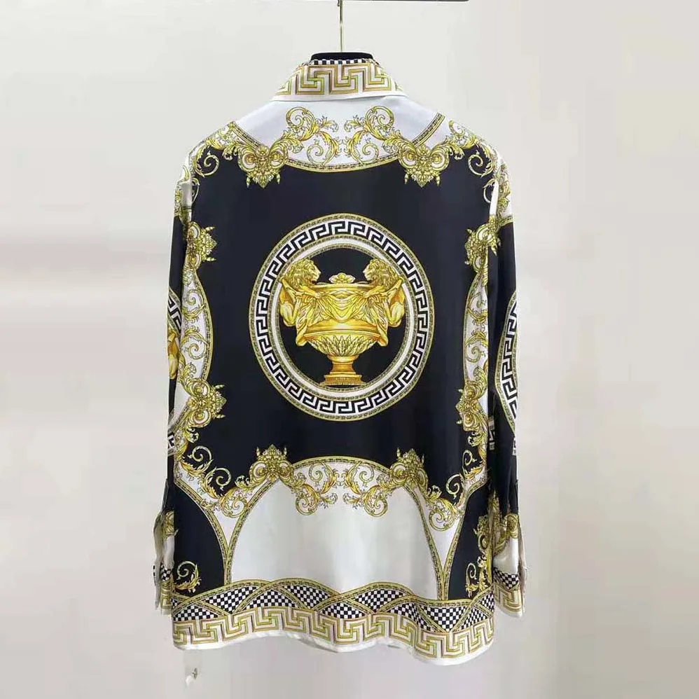 Versace La Coupe Des Dieux Silk Shirt for Women