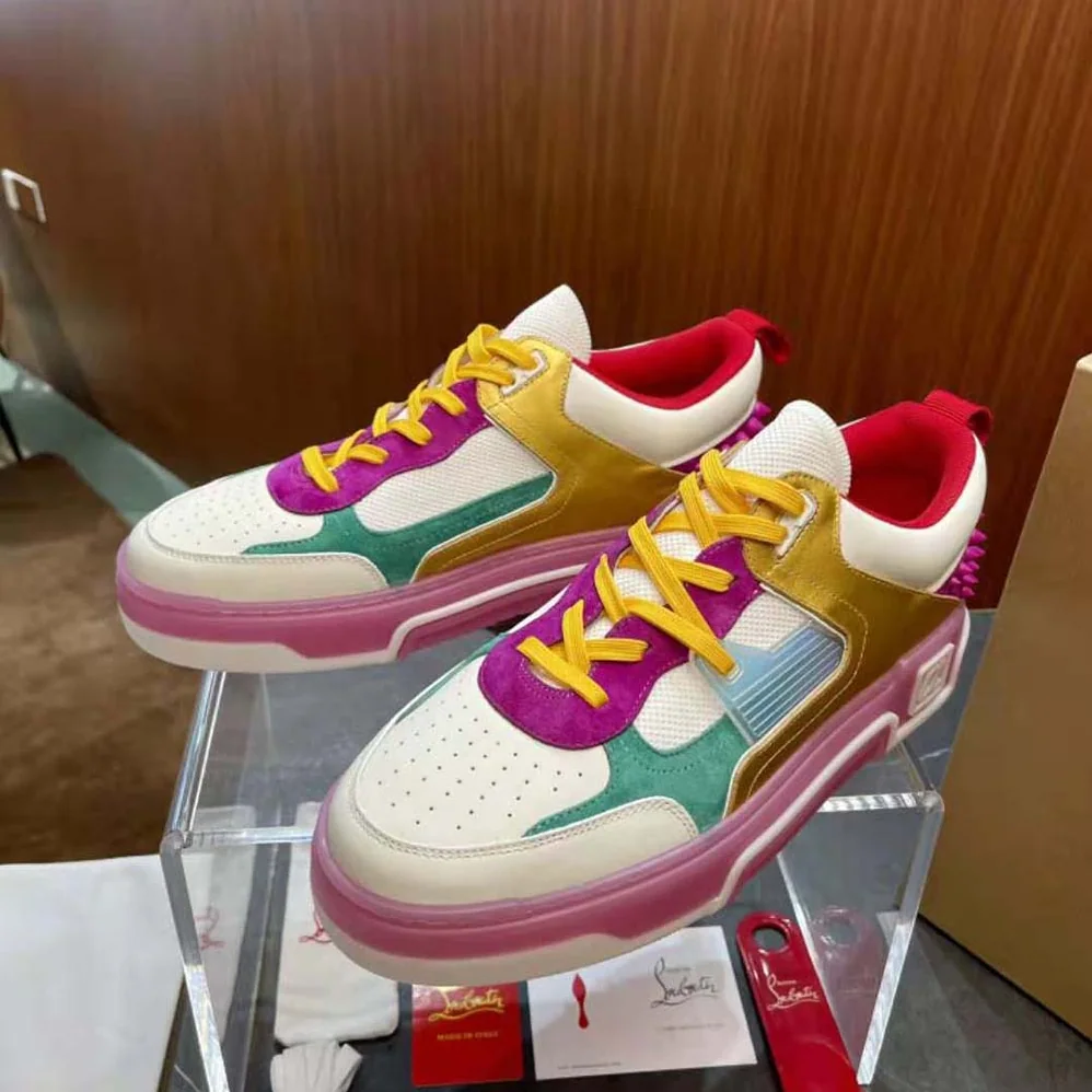 Christian Louboutin Astroloubi in Calf leather for Unisex in Purple Christian Louboutin Astroloubi in Calf leather for Unisex in Purple