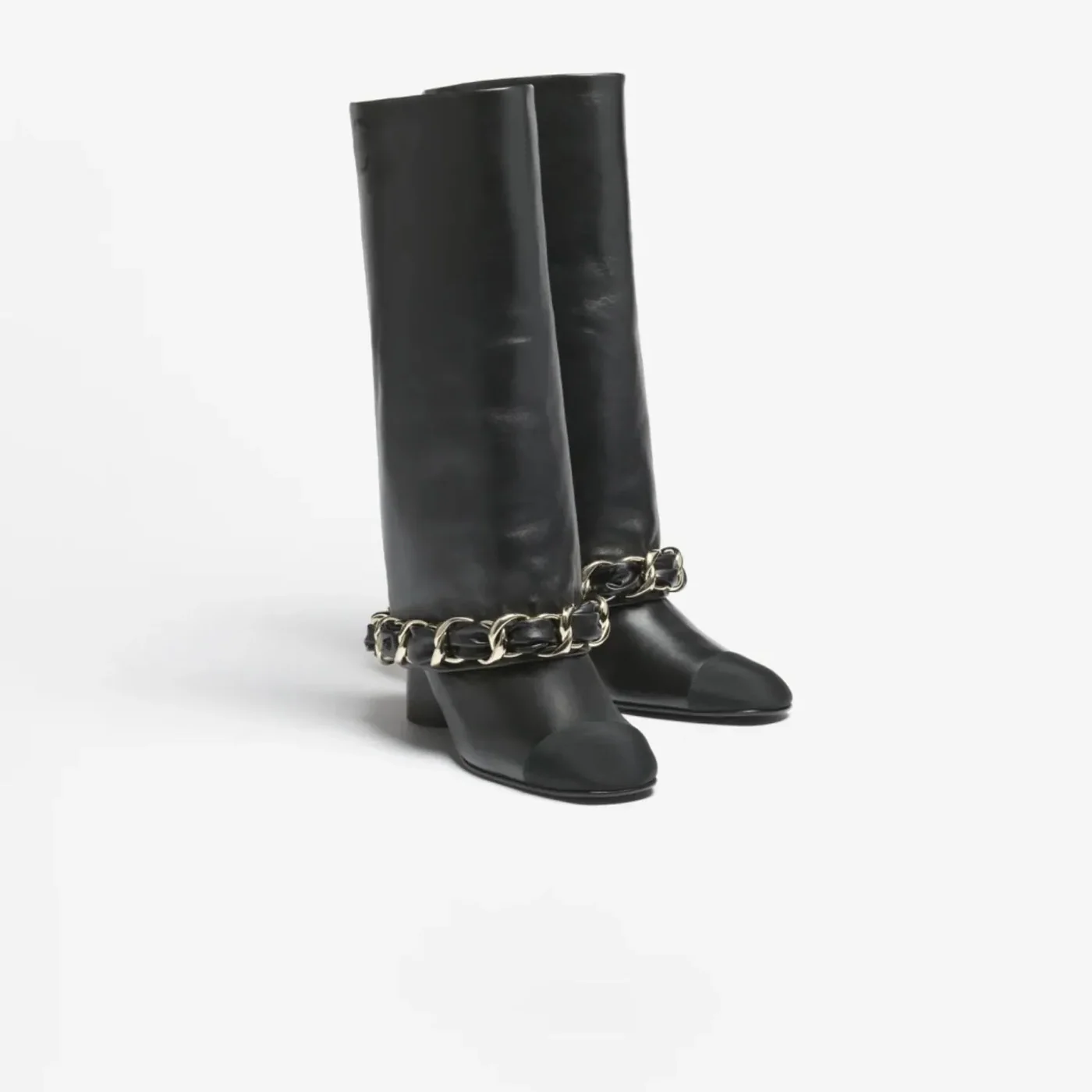 Chanel High Boots Black -