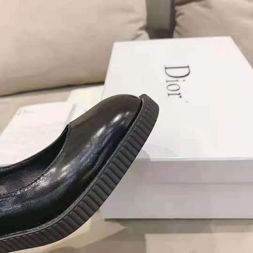 Dior D-Doll Pump Black Shiny Calfskin for Women Dior D-Doll Pump Black Shiny Calfskin for Women