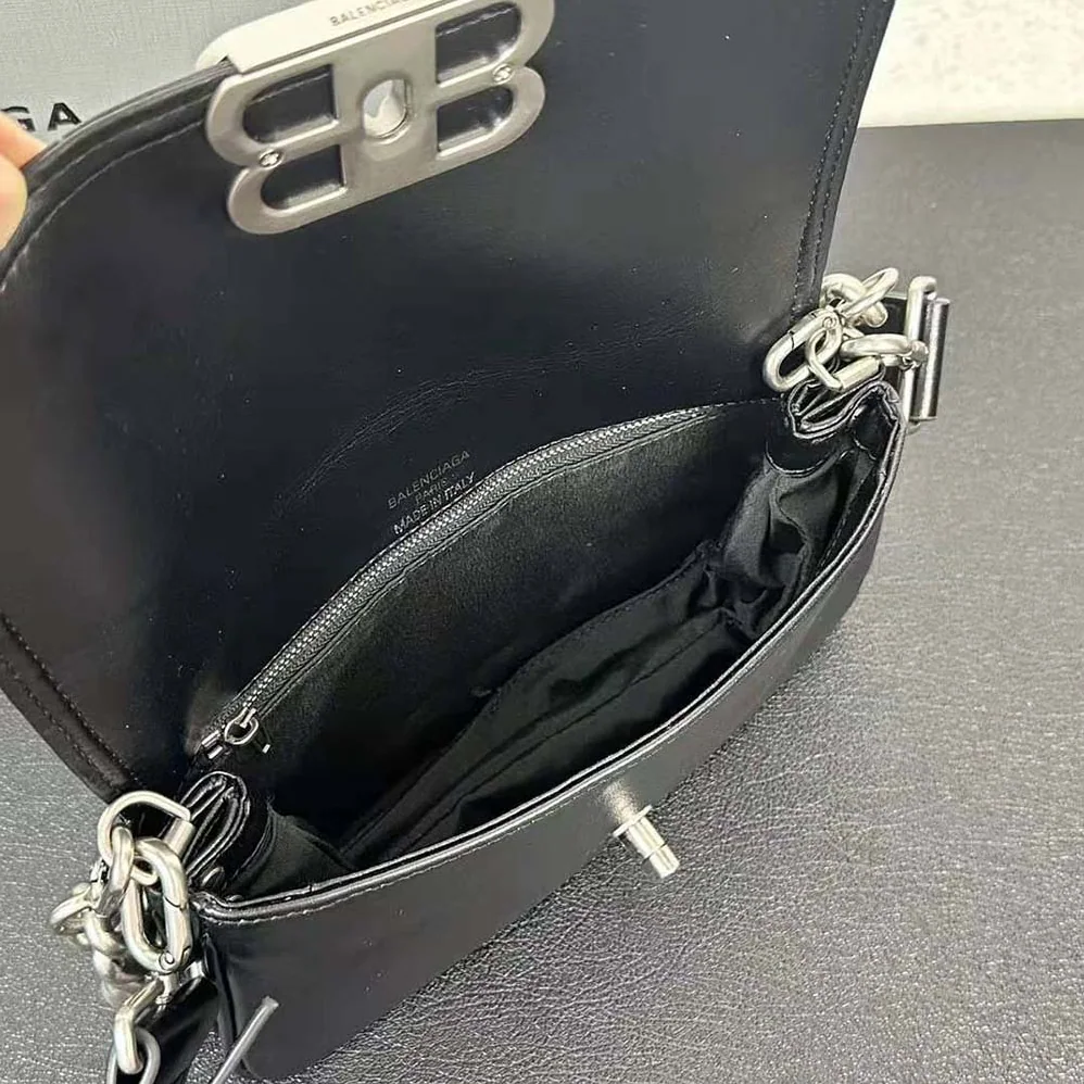 Balenciaga BB Soft Small Flap Bag in Black for Women Balenciaga BB Soft Small Flap Bag in Black for Women