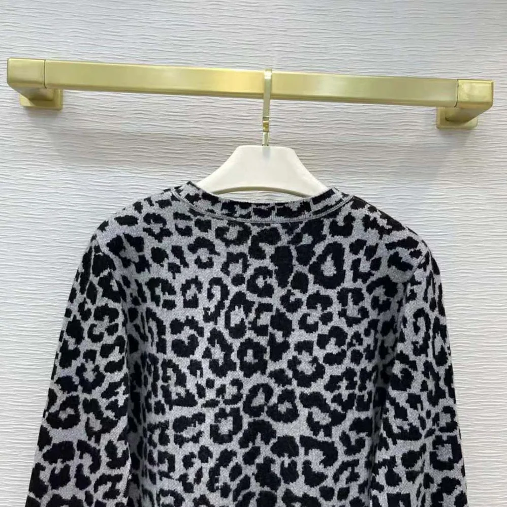 Dior Sweater Black and Gray Mizza Double for Women in Sided Technical Cashmere Dior Sweater Black and Gray Mizza Double for Women in Sided Technical Cashmere