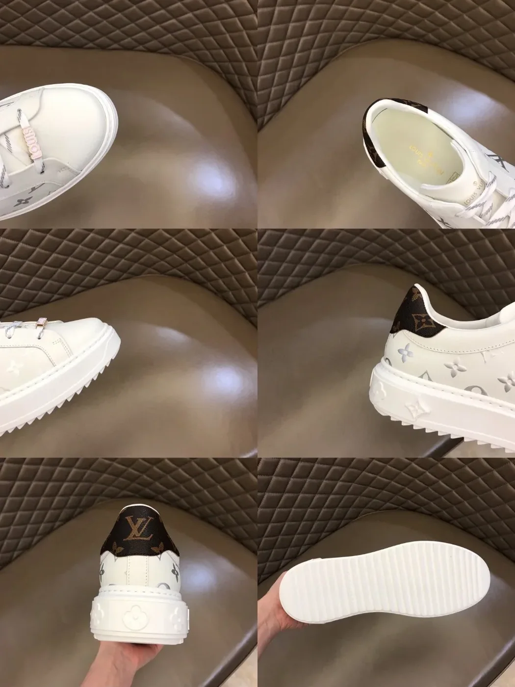 Louis Vuitton Time Out Sneaker Monogram Flowers Red Louis Vuitton Time Out Sneaker Monogram Flowers Red
